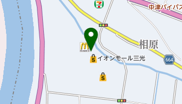 シュー・プラザイオンモール三光店の地図画像