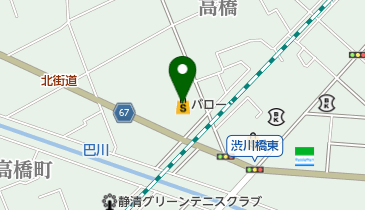 東京靴流通センターバロー清水高橋店店の地図画像