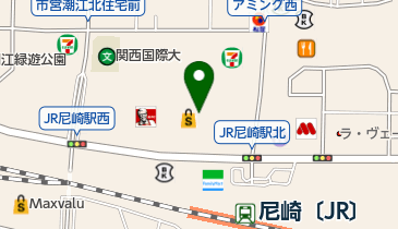 クローバーリーフあまがさきキューズモール店の地図画像