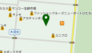 シュー・プラザNPひたちなかファッションクルーズ店の地図画像