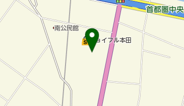 シュー・プラザ幸手ジョイフル本田店の地図画像