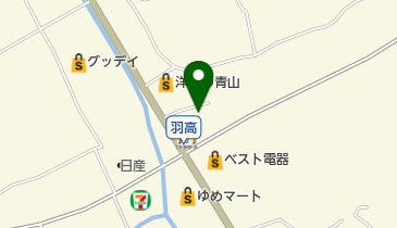 シュー・プラザ直方店の地図画像