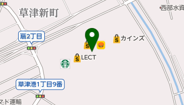 シュー・プラザ+広島LECT店の地図画像