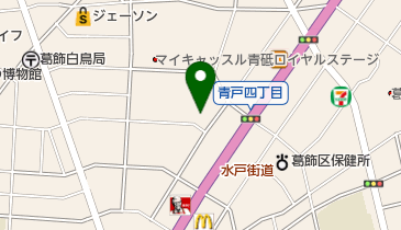 東京靴流通センターコープ葛飾白鳥店の地図画像