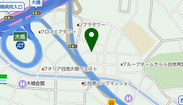 アースカー 目黒区青葉台3丁目の地図画像