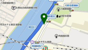 アースカー 墨田区横網1丁目の地図画像