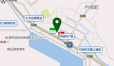 アースカー 広島市南区丹那町の地図画像