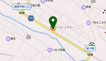 アースカー 下高井郡山ノ内町平穏の地図画像