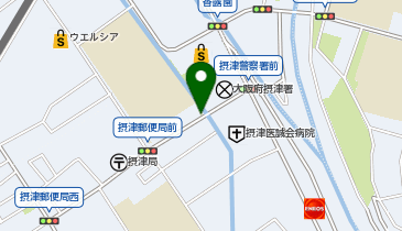 アースカー 摂津市南千里丘の地図画像