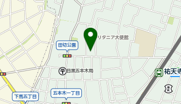 アースカー 目黒区五本木1丁目の地図画像