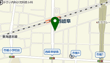 アースカー 岐阜市市橋4丁目の地図画像