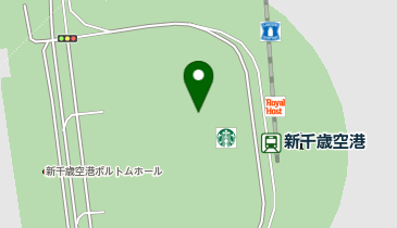 アースカー 新千歳空港A2Fの地図画像