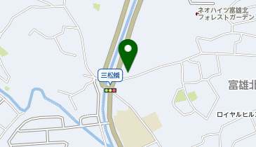 アースカー 富雄北3丁目の地図画像