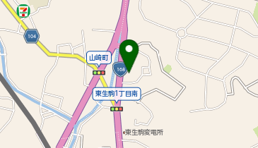 アースカー 生駒市東生駒1丁目の地図画像