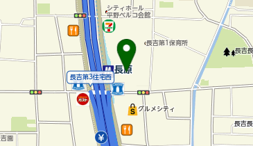アースカー そよら長原駅前 屋上の地図画像