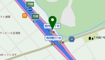 アースカー 福岡市博多区西月隈2丁目の地図画像