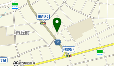 アースカー 名古屋市瑞穂区田辺通6丁目の地図画像