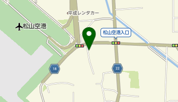 アースカー 松山市南吉田町の地図画像