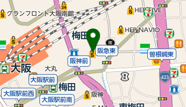家で食べるスープストックトーキョー 阪急うめだ本店の地図画像