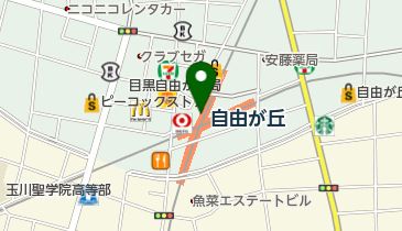 Soup Stock Tokyo (スープストックトーキョー) 自由が丘店の地図画像