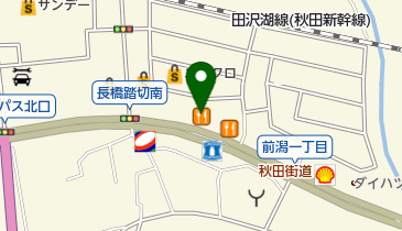 びっくりドンキー 盛岡インター店の地図画像