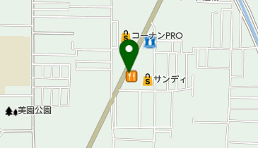 びっくりドンキー 八尾山城店の地図画像