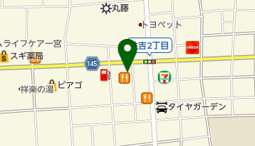 びっくりドンキー 一宮西店の地図画像