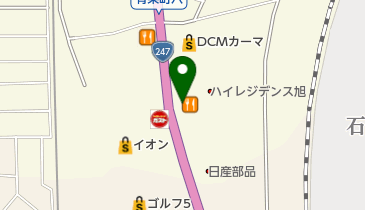 びっくりドンキー 半田店の地図画像