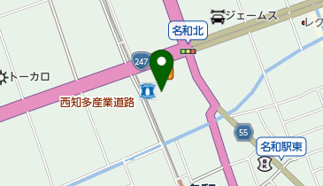 びっくりドンキー 名和店の地図画像