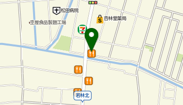 びっくりドンキー 浜松西伊場店の地図画像