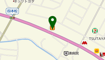 びっくりドンキー 湊高台店の地図画像