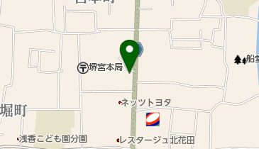 びっくりドンキー 北花田店の地図画像