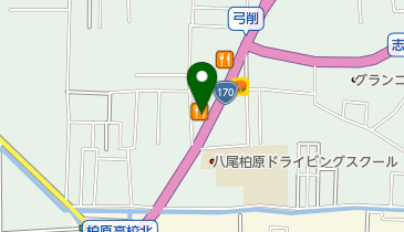 びっくりドンキー 外環八尾店の地図画像