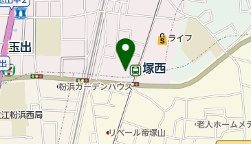 びっくりドンキー 帝塚山店の地図画像