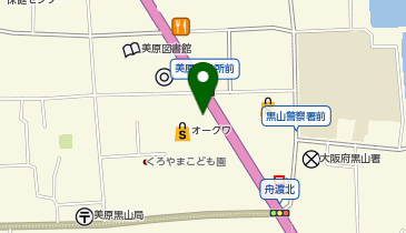 びっくりドンキー堺美原店の地図画像