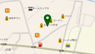 びっくりドンキー 徳島藍住店の地図画像