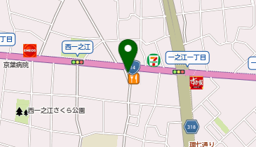 びっくりドンキー 一之江店の地図画像
