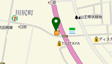 びっくりドンキー 山王臨海店の地図画像