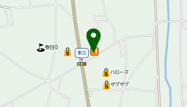 びっくりドンキー 高松春日店の地図画像