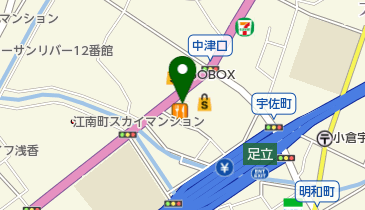 びっくりドンキー 小倉中津口店の地図画像