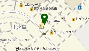 びっくりドンキー りうぼう天久店の地図画像