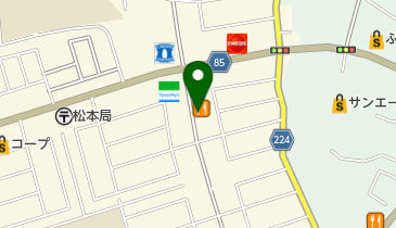 びっくりドンキー コザ松本店の地図画像