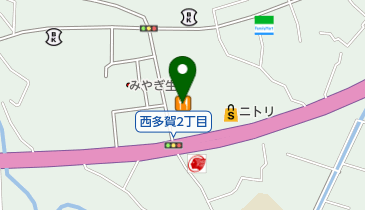 びっくりドンキー 西多賀店の地図画像