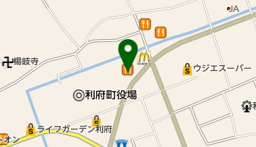 びっくりドンキー 利府店の地図画像