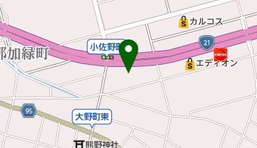 ホビーオフ 各務原インター店の地図画像