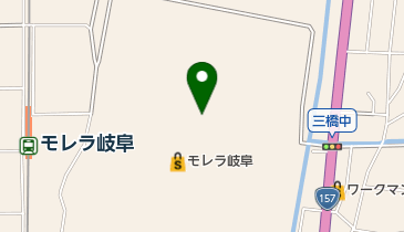 ワイモバイルモレラ岐阜の地図画像