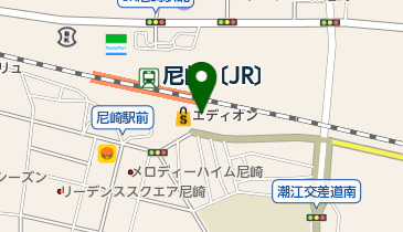 ワイモバイルエディオンJR尼崎駅店の地図画像