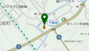 ワイモバイルエディオン安城店の地図画像