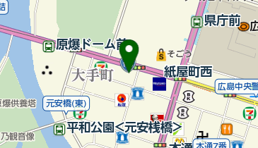 ワイモバイルエディオン広島本店の地図画像