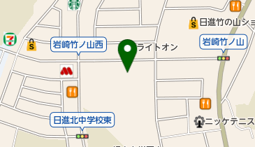 ワイモバイルエディオン日進竹の山店の地図画像
